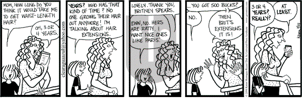 Clear Blue Water on Thursday February 21, 2008 Comic Strip