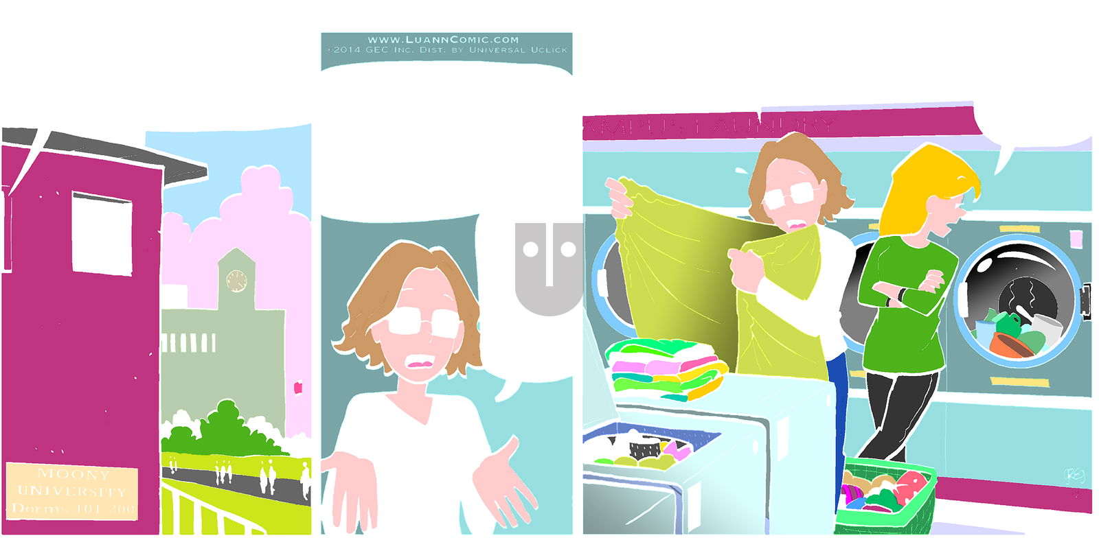 Luann on Sunday November 2, 2014 Comic Strip