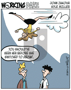 Working Daze on Monday September 4, 2006 Comic Strip
