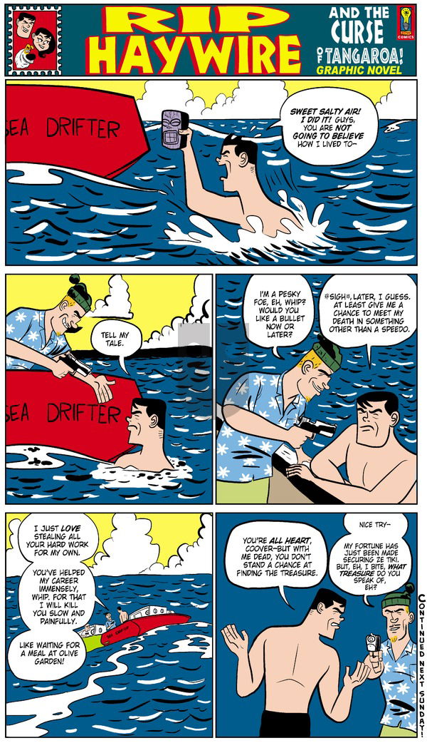 Rip Haywire on Sunday September 28, 2014 Comic Strip