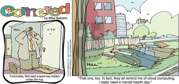 Cornered - Sunday May 18, 2014 Comic Strip