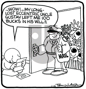 Ziggy on Thursday January 16, 1992 Comic Strip