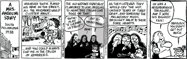 Heart of the City on Wednesday February 28, 2001 Comic Strip
