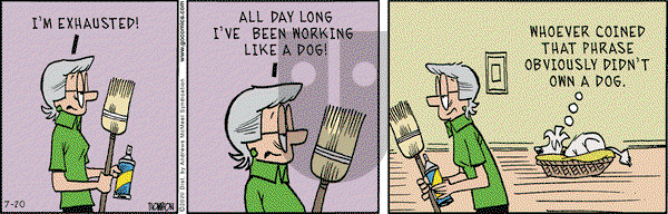 Grand Avenue on Monday July 20, 2020 Comic Strip