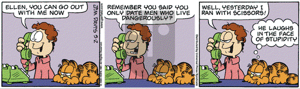 Garfield on Tuesday May 2, 2006 Comic Strip