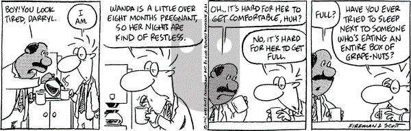Baby Blues on Tuesday March 21, 1995 Comic Strip
