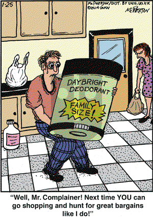 Close to Home on Saturday January 25, 2014 Comic Strip