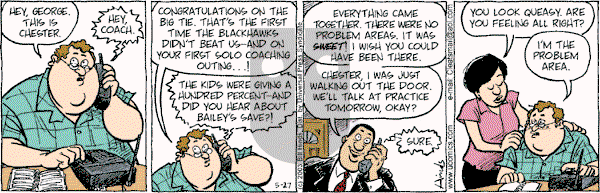 Cleats - Tuesday May 27, 2003 Comic Strip