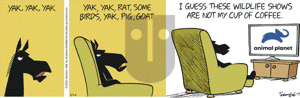 Dark Side of the Horse on Wednesday May 14, 2025 Comic Strip