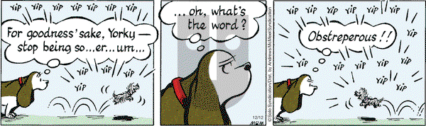 Fred Basset on Thursday December 12, 2019 Comic Strip