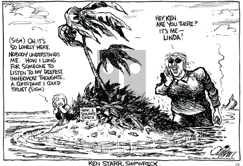 Pat Oliphant on Monday July 6, 1998 Comic Strip