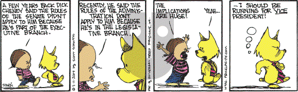 Prickly City on Wednesday July 11, 2007 Comic Strip