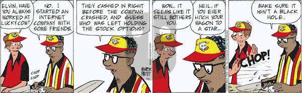 Lucky Cow on Monday July 7, 2025 Comic Strip