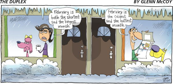 The Duplex on Sunday February 22, 2015 Comic Strip