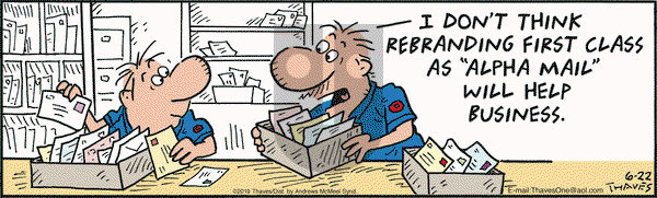 Frank and Ernest on Saturday June 22, 2019 Comic Strip
