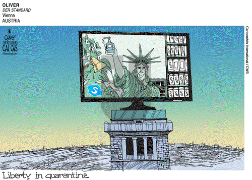ViewsAmerica on Friday March 27, 2020 Comic Strip