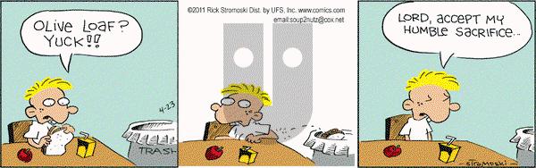 Soup to Nutz - Old on Saturday April 23, 2011 Comic Strip