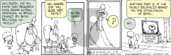Non Sequitur on Wednesday April 18, 2007 Comic Strip