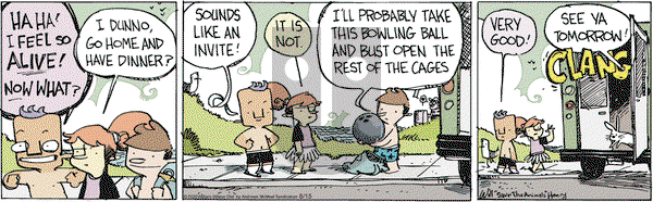 Wallace the Brave on Saturday August 15, 2020 Comic Strip