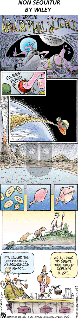 Non Sequitur on Sunday March 29, 2009 Comic Strip