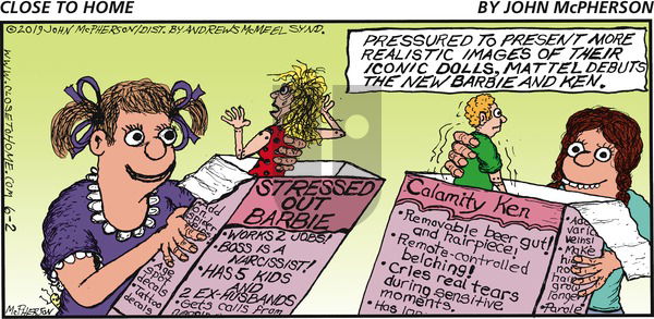 Close to Home - Sunday June 2, 2019 Comic Strip