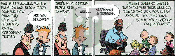 Frazz on Wednesday April 20, 2011 Comic Strip