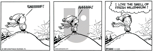 Grand Avenue on Saturday January 1, 2000 Comic Strip