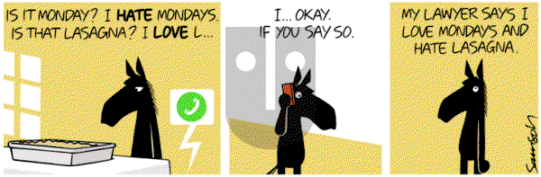 Dark Side of the Horse on Monday June 24, 2013 Comic Strip