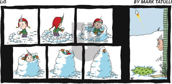 Lio on Sunday February 5, 2017 Comic Strip