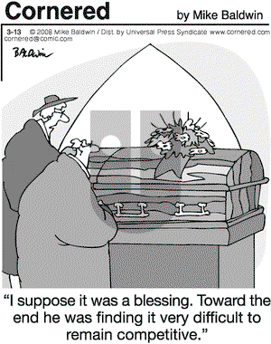 Cornered on Friday March 21, 2008 Comic Strip