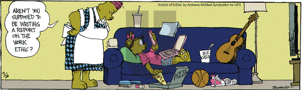 The Grizzwells - Thursday September 26, 2024 Comic Strip