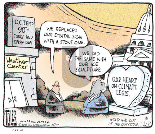 Tom Toles - Thursday July 22, 2010 Comic Strip