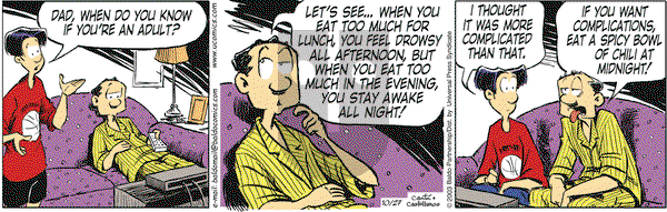 Baldo on Monday October 27, 2003 Comic Strip