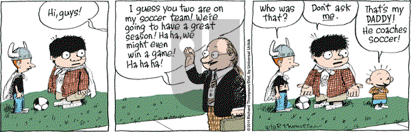 Cul de Sac on Tuesday April 19, 2016 Comic Strip