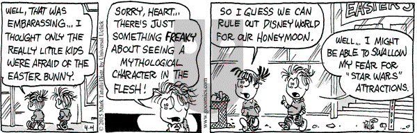 Heart of the City on Saturday April 4, 2015 Comic Strip