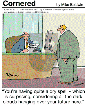 Cornered on Tuesday October 17, 2017 Comic Strip