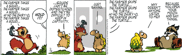 Over the Hedge on Saturday November 16, 2013 Comic Strip