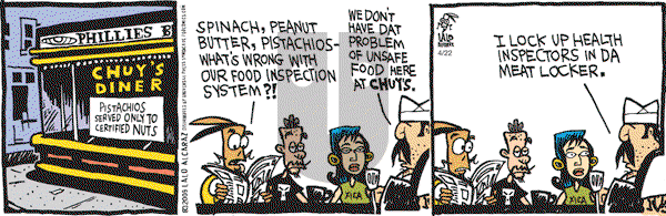 La Cucaracha on Wednesday April 22, 2009 Comic Strip