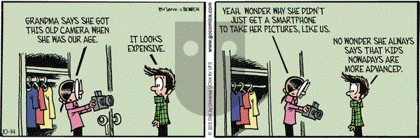 Grand Avenue on Wednesday October 14, 2015 Comic Strip