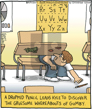 The Argyle Sweater on Wednesday August 17, 2011 Comic Strip