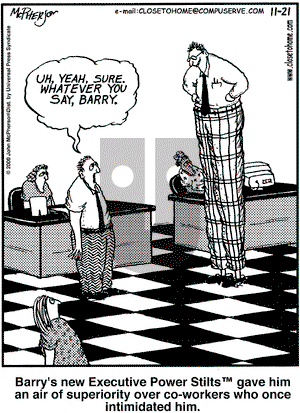 Close to Home on Tuesday November 21, 2000 Comic Strip