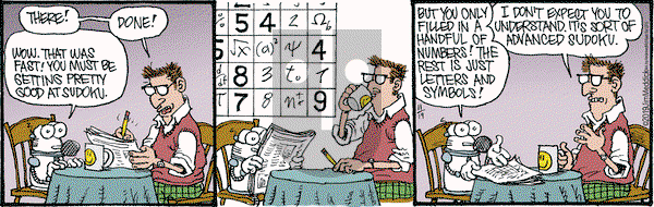 Monty on Tuesday November 19, 2019 Comic Strip