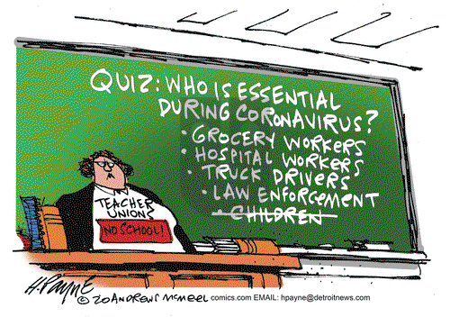 Henry Payne on Friday August 7, 2020 Comic Strip
