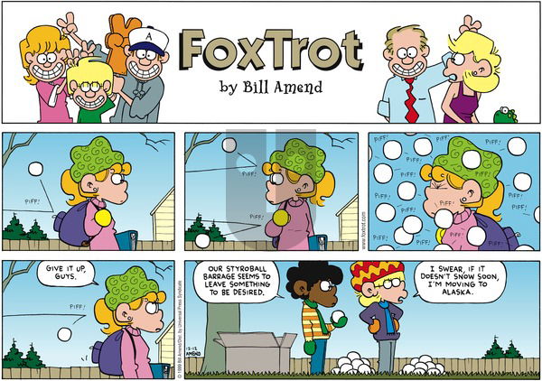 FoxTrot on Sunday December 12, 1999 Comic Strip