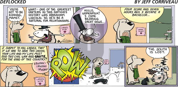DeFlocked on Sunday February 17, 2013 Comic Strip