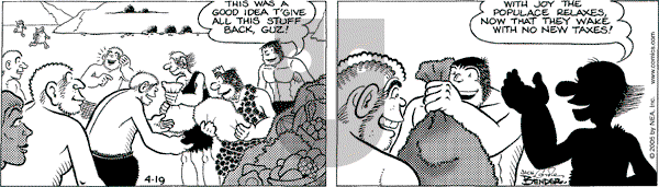 Alley Oop on Tuesday April 19, 2005 Comic Strip