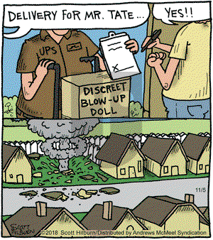The Argyle Sweater on Monday November 5, 2018 Comic Strip