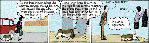 Fred Basset on Thursday October 16, 2025 Comic Strip