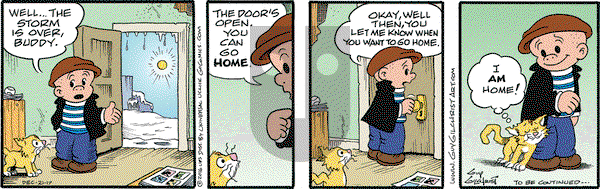Nancy on Wednesday December 21, 2016 Comic Strip