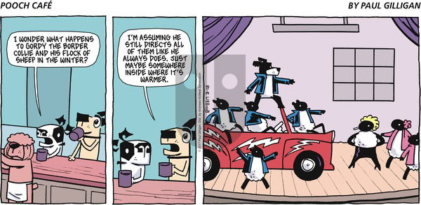 Pooch Cafe on Sunday March 12, 2017 Comic Strip